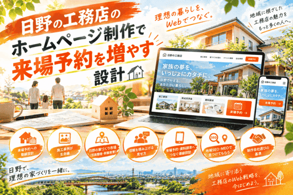 日野 工務店 ホームページ制作