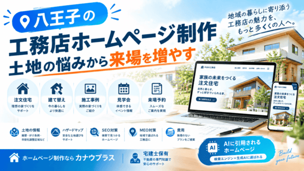 八王子 工務店 ホームページ制作